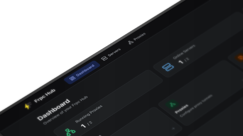 Featured image of post Frpc-Desktop 解决了一半，Frpc-Hub 解决另一半